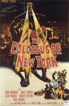 POSTER - THE COLOSSUS OF NEW YORK